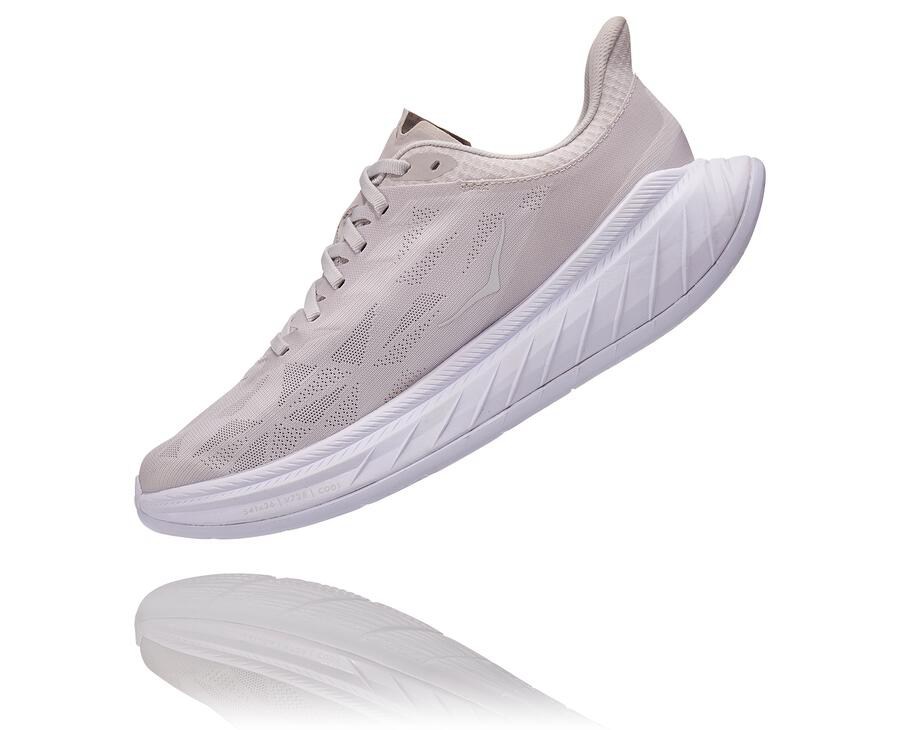 Hoka One One Koşu Ayakkabısı Erkek Beyaz - Carbon X 2 - HD3175048